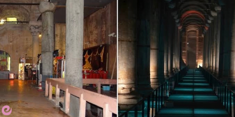 Tarihi Güzellik: Yerebatan Sarnıcı 3 Yerebatan Sarnıcı Restorasyonunda Yapılan İşlemler